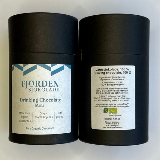 100 % varm sjokolade/drinking chocolate